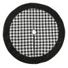 Fluff Buffalo Plaid 48" Christmas Tree Skirt