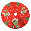 Grinch Christmas Tree Skirt Family Decoration