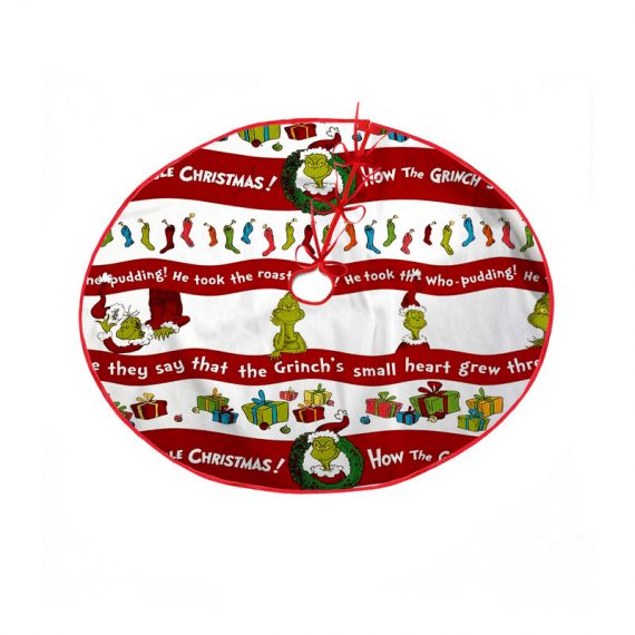 Grinch Christmas Printing 30 36 48 Inches Tree Skirt