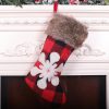 Red And Black Buffalo Plaid Christmas Stockings