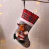 Family Buffalo Plaid Christmas Stockings
