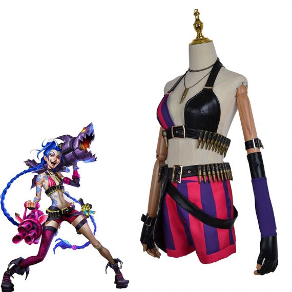 Arcane League Of Legends Jinx Cosplay Costume