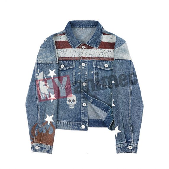 America Chavez Costume Womens Denim Jacket