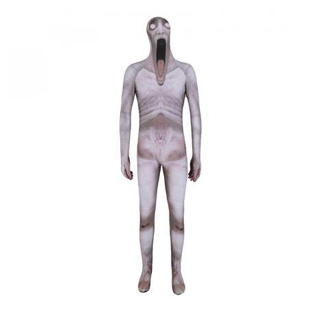Scp 096 Costume 2022 Halloween Cosplay Jumpsuit