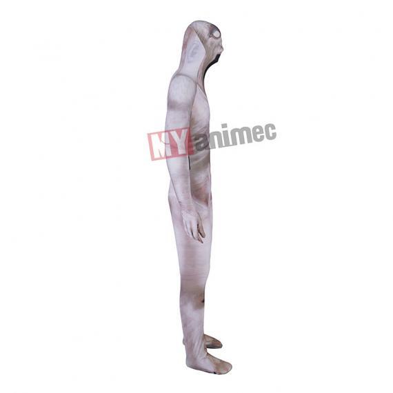 Scp 096 Costume 2022 Halloween Cosplay Jumpsuit