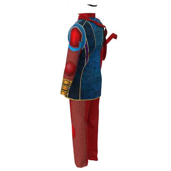 Ms Marvel Costume Kids Halloween Cosplay Set
