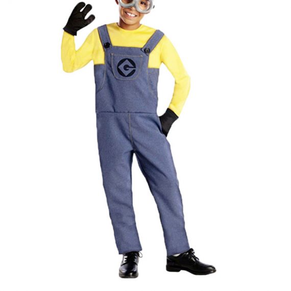 Minion Costume Family Halloween Cosplay Set