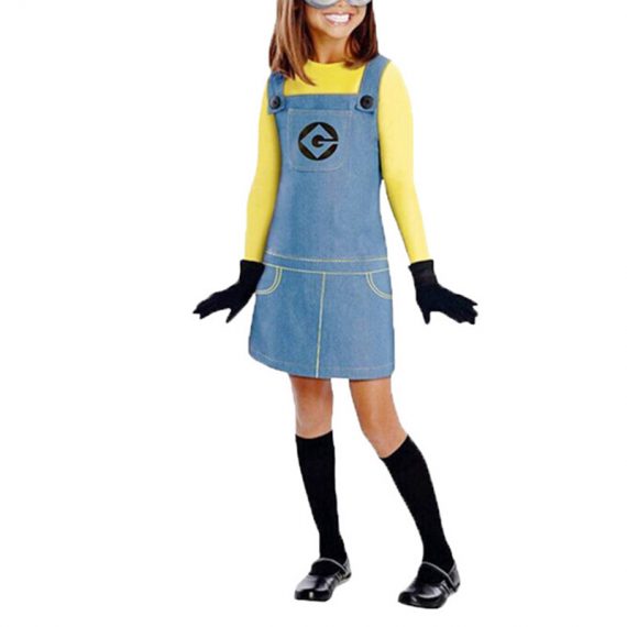 Minion Costume Family Halloween Cosplay Set