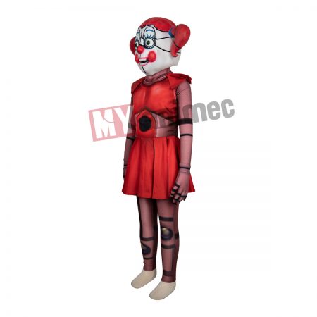 five nights at freddy's: sister location circus baby costume cosplay jumpsuit