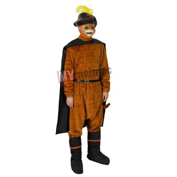 Puss In Boots Cat Cosplay Costume