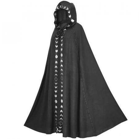 Moon Medieval Renaissance Costume Cloak