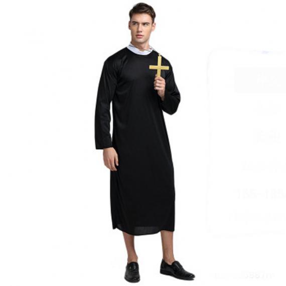 Adult Traditional Priest Costume - MYanimec