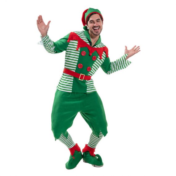 Adult Men’s Christmas Happy Elf Costume