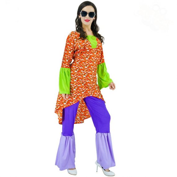 80s Adult’s Theme Party Purple Costume