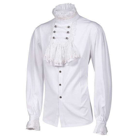 White Renaissance Costume Shirt