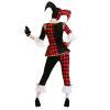 Women’s Evil Jester Costume Set