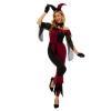 Women’s Black Plus Size Devil Jester Costume