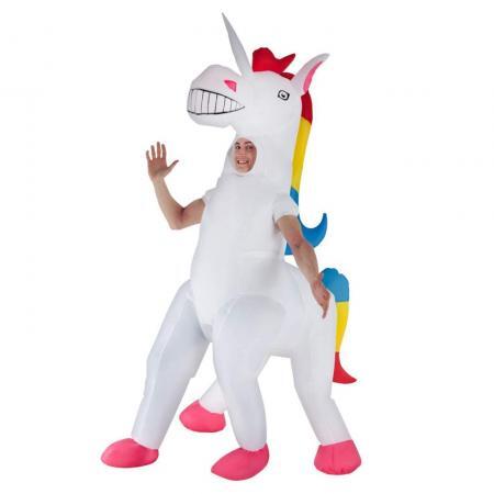 1Funny Unicorn Inflatable Costume For Adults