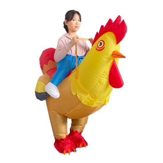 Riding Chicken Costume