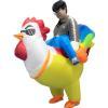 Riding Chicken Costume For Adult