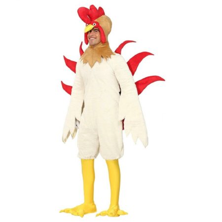 Adult Rooster Jumpsuit Costume