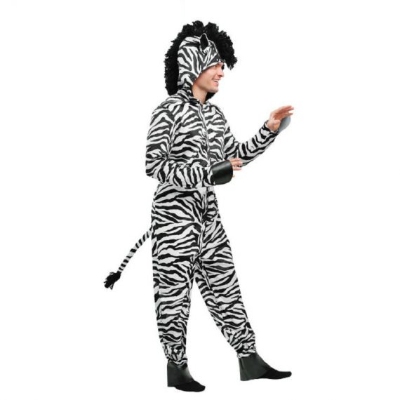 Adult Zebra Bodysuit Costume