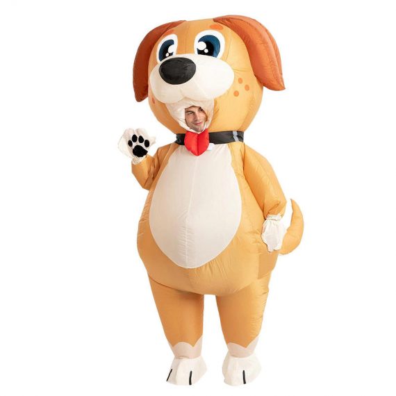 Cute Puppy Inflatable Costume For Adult