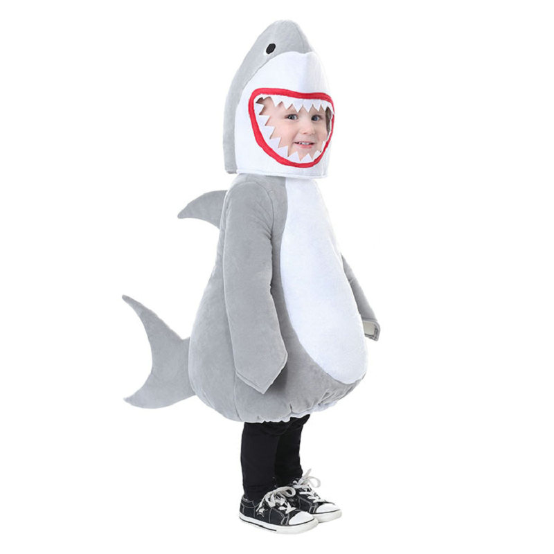 Shark Jumpsuit Costume For Toddlers - MYanimec