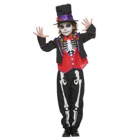 Day of The Dead Boy Costume