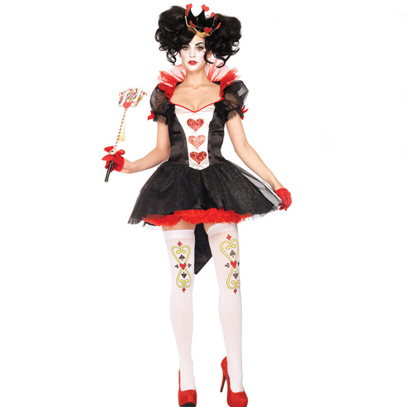 Women’s Queen of Heart Costume - MYanimec