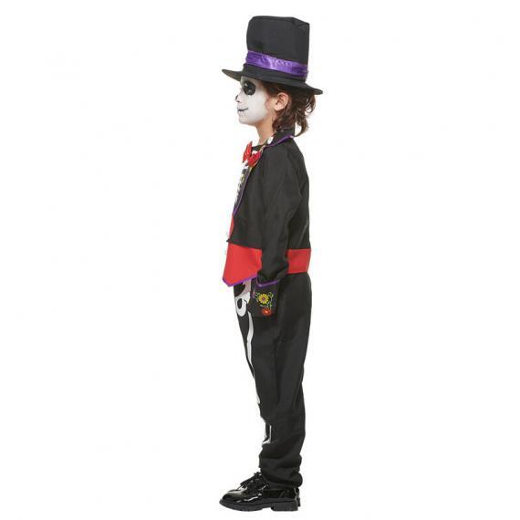 Day of The Dead Boy Costume