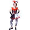 Deluxe Evil Jester Kids Costume