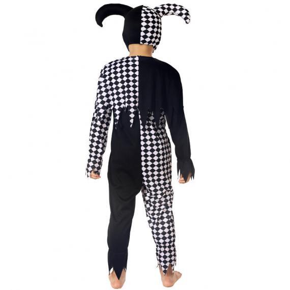 Kids Scary Jester Costume