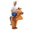 Funny Riding Horse Inflatable Costume