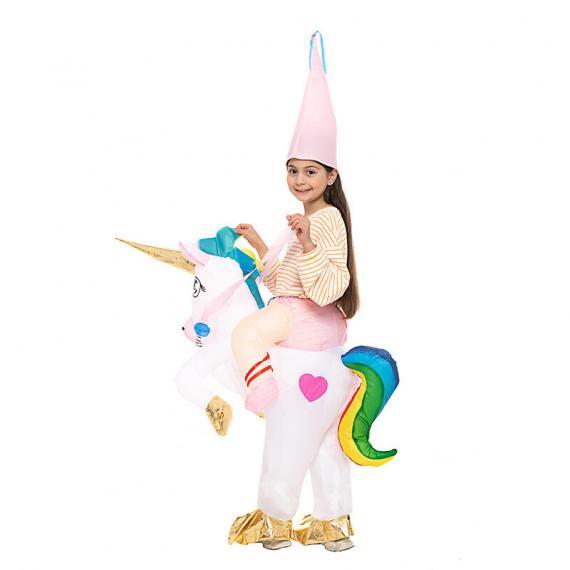 Funny Unicorn Inflatable Costume For Kids