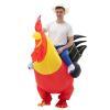 Halloween Funny Riding Chicken Costume