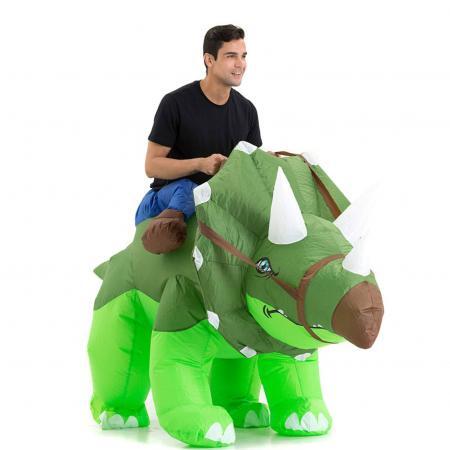 2Halloween Funny Triceratops Costume For Adult