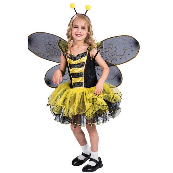 Halloween Kids Bee Costume Dress