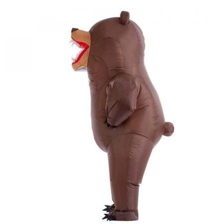brown bear inflatable costume for adult