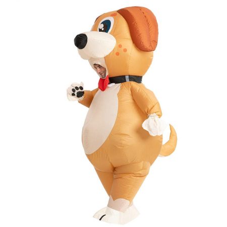 cute puppy inflatable costume for adult