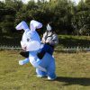 Easter Funny Riding Bunny Inflatable Costume