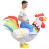 Funny Riding Chicken Costume