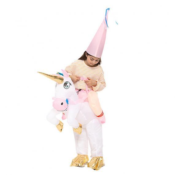 Funny Unicorn Inflatable Costume For Kids