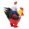 Halloween Funny Riding Chicken Costume