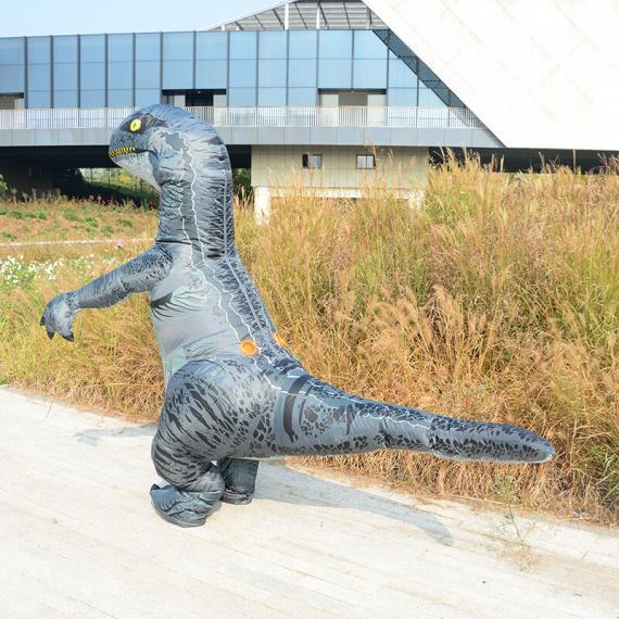 Halloween Inflatable Velociraptor Costume