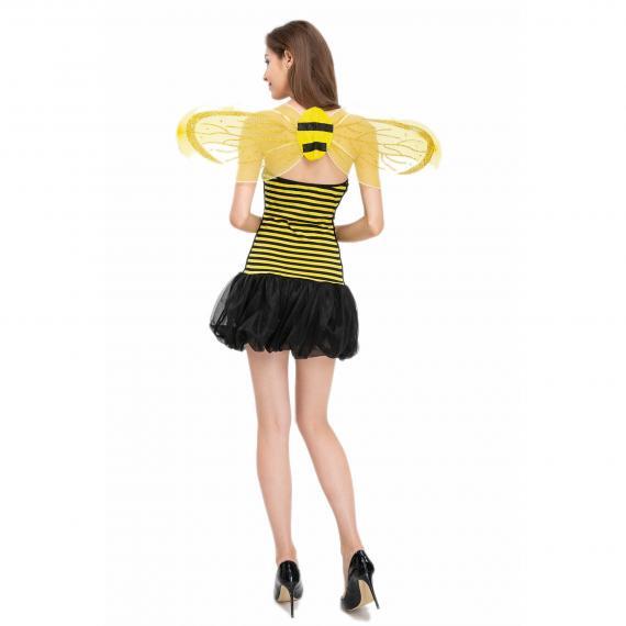 Womens Sexy Bee Dress Costume