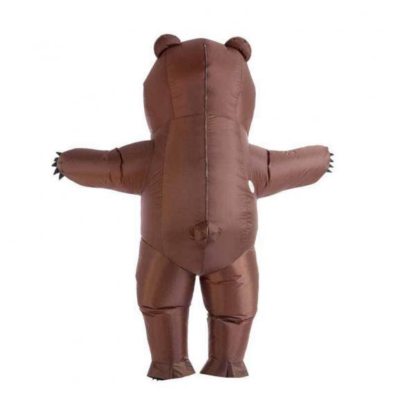 Brown Bear Inflatable Costume For Adult