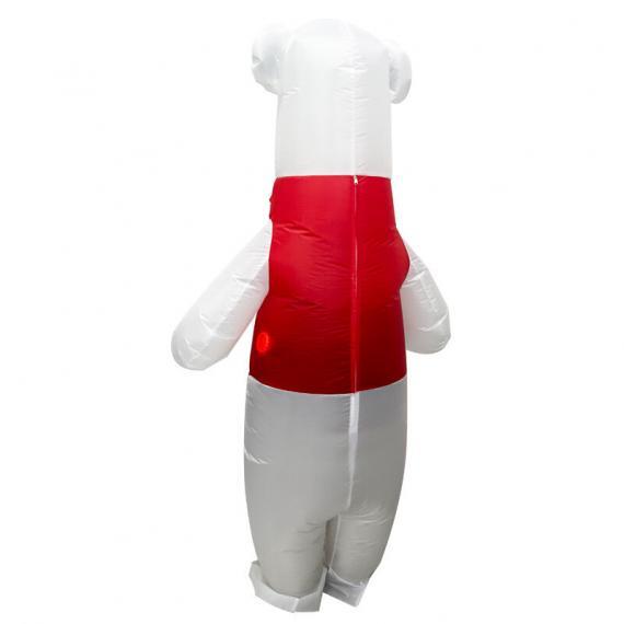 Funny Polar Bear Inflatable Costume For Adult