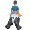 Funny Riding Panda Inflatable Costume For Kids