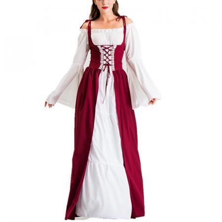 White Medieval Costume For Women